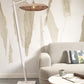 Vloerlamp Tanami Schijf L Wit