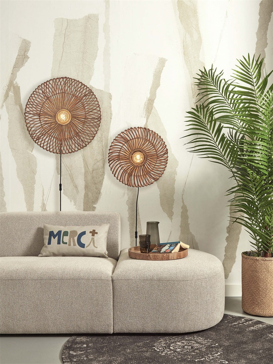 Wandlamp Zanzibar L Naturel