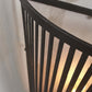 Wandlamp Merapi Zwart