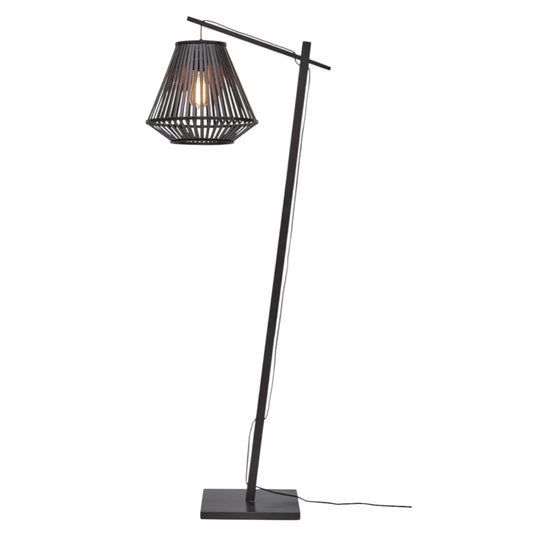 Vloerlamp Merapi Zwart