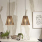 Hanglamp Merapi S Zwart/Naturel