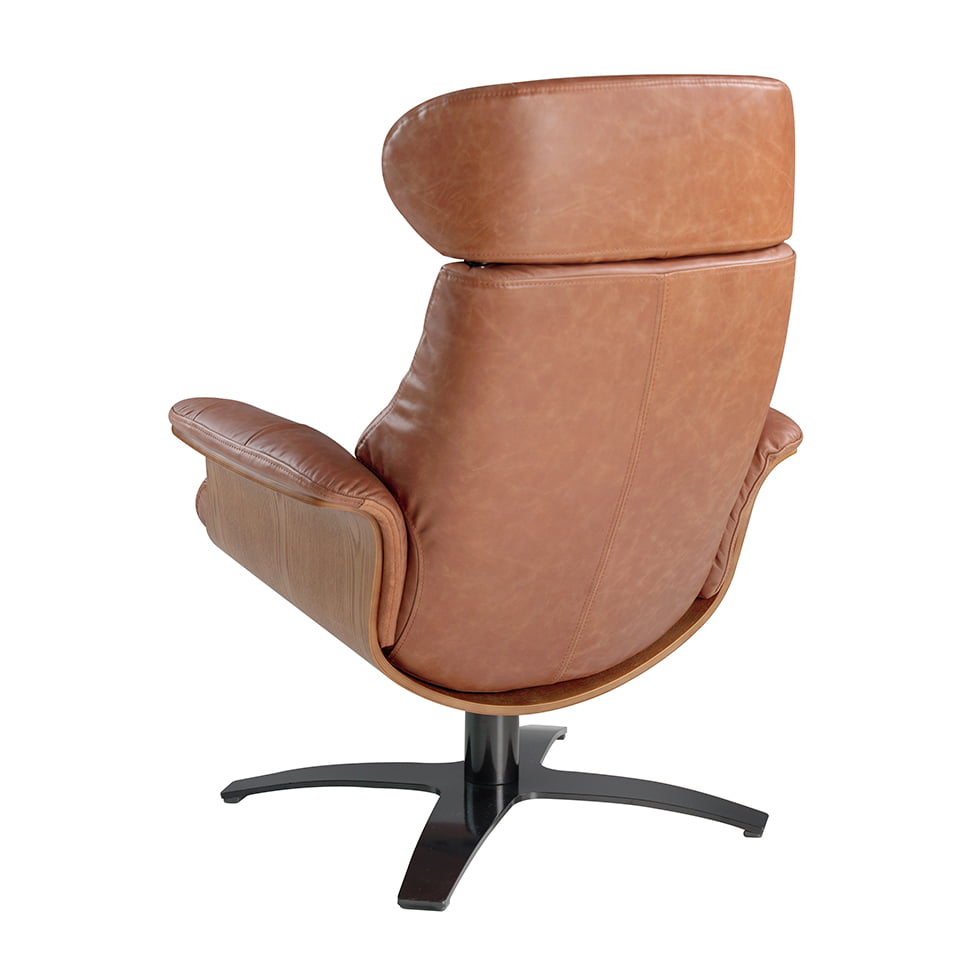 Japandi Luxe wachtkamerstoel Tohuko ™ ~ Bruin