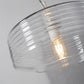 Hanglamp Verona Ribbel Transparant
