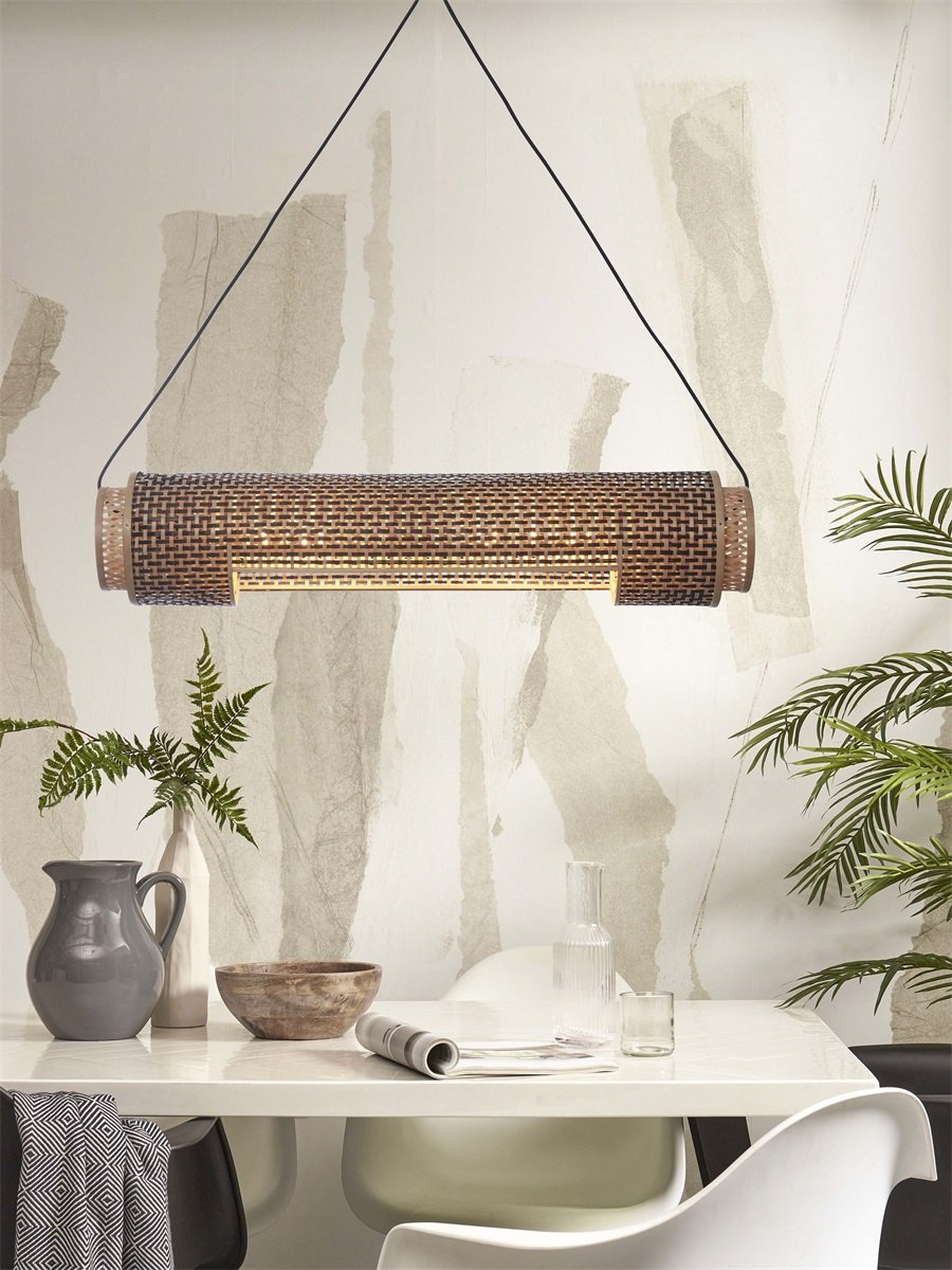 Hanglamp Bhutan Cilinder Zwart