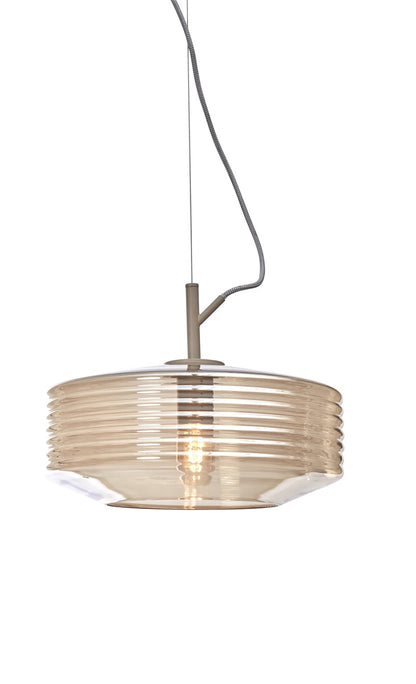 Hanglamp Verona Ribbel Amber