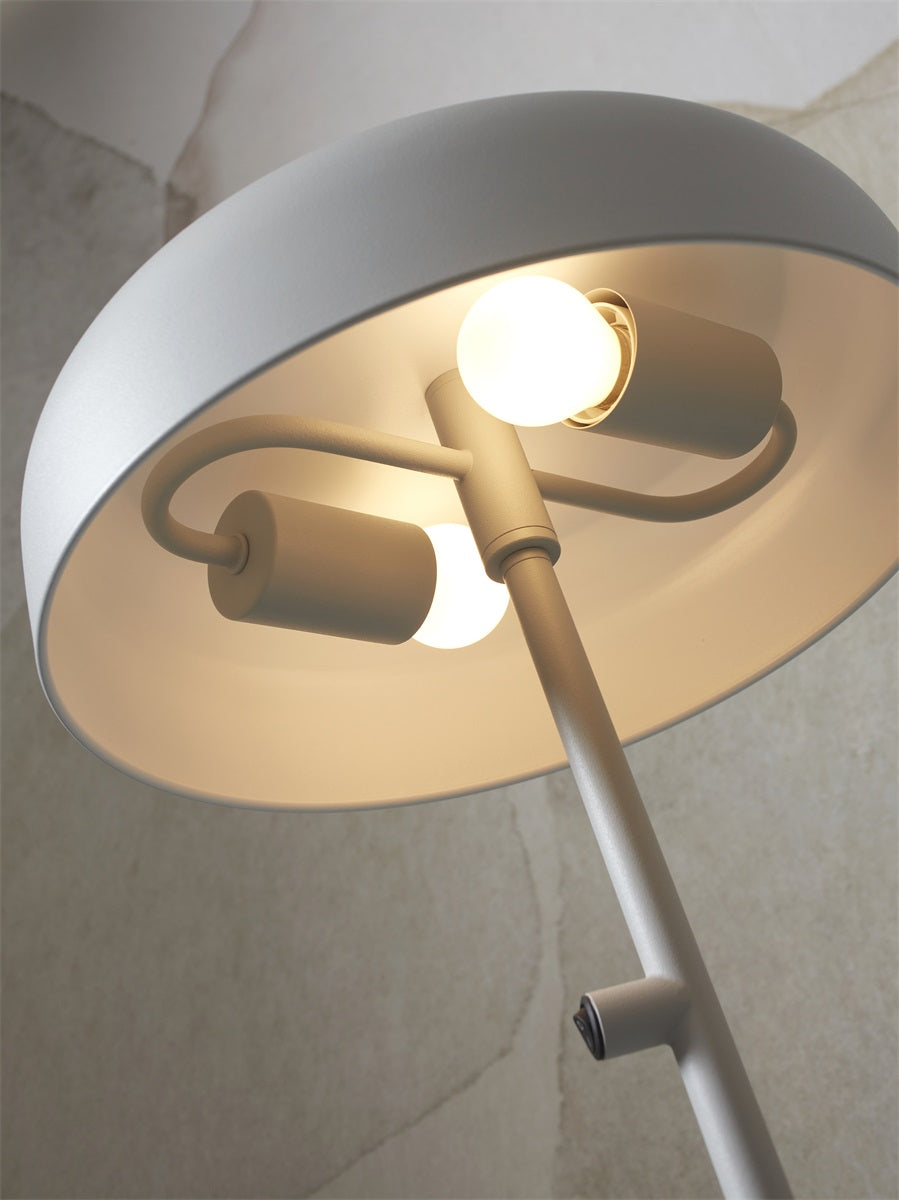 Vloerlamp Porto Lichtgrijs