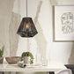 Hanglamp Merapi Diamand Zwart