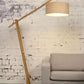 Vloerlamp Montblanc S Donker Linnen