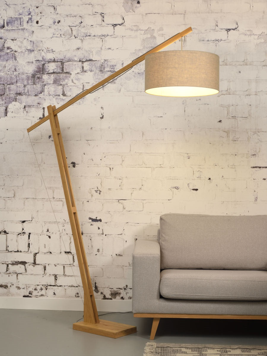 Vloerlamp Montblanc S Donker Linnen