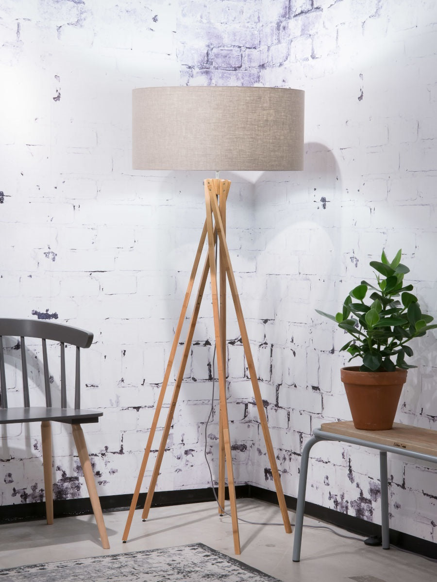 Vloerlamp Kilimanjaro Donker Linnen