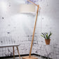 Vloerlamp Andes Naturel/Licht Linnen