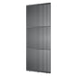 Elegante houten roomdivider van massief eikenhout in RAL7021, model Original®. Een stijlvolle en praktische toevoeging aan elk interieurontwerp