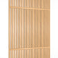 Elegante houten roomdivider, blank gelakt massief eikenhout, model Original®. Een stijlvolle en praktische toevoeging aan elk interieurontwerp