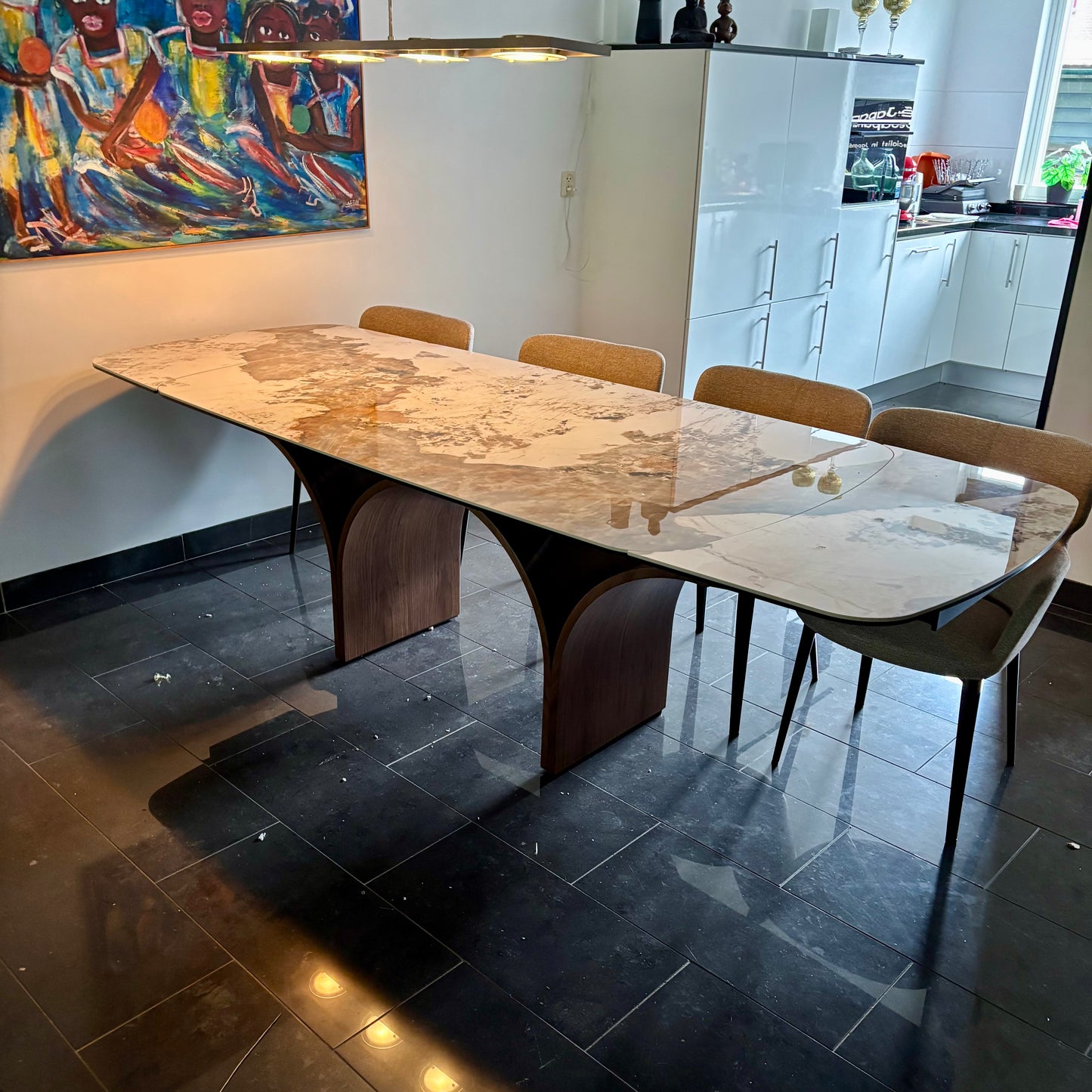 Japandi Eettafel Ponte ™ ~ Uitschuifbaar