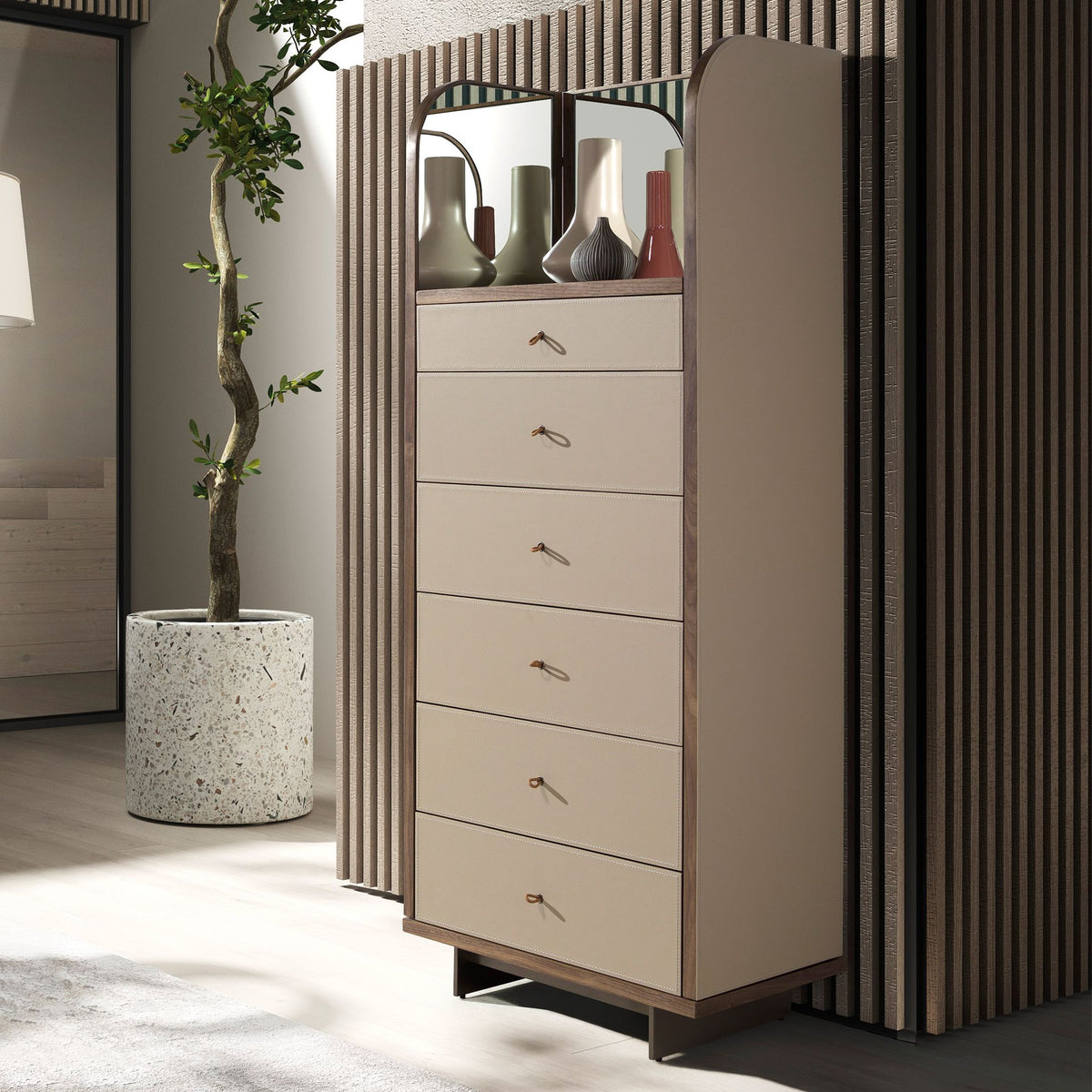 Japandi Hoge Ladekast Hisanto ™