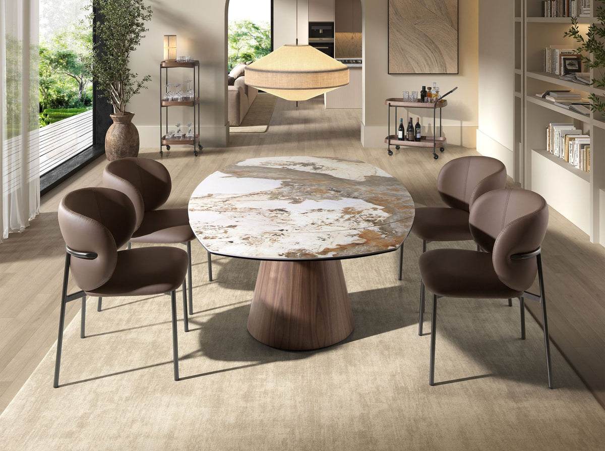 Japandi Eettafel Kefa ™ ~ Uitschuifbaar