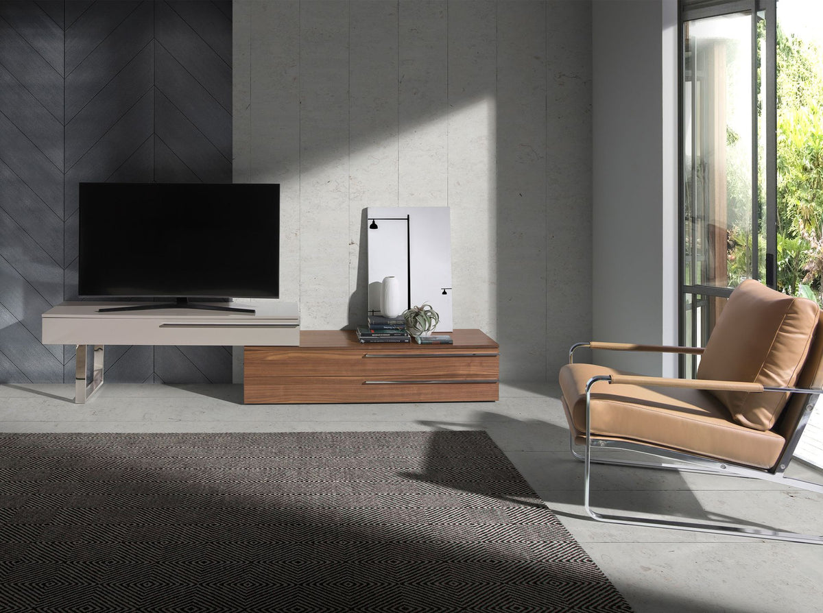 Japandi Luxe wachtkamerstoel Sandika ™ ~ Bruin