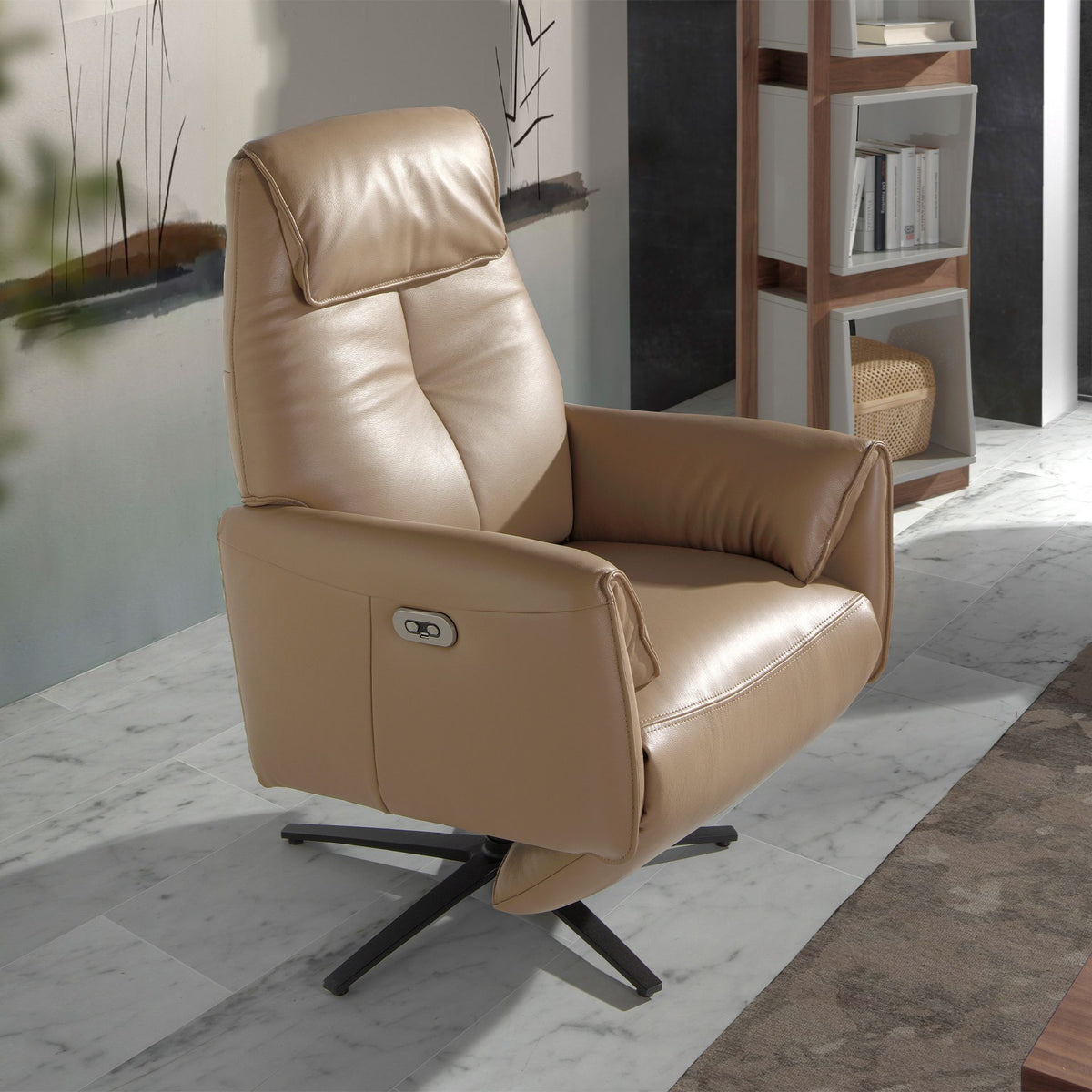 Japandi Fauteuil Kaduo ™ ~ Créme