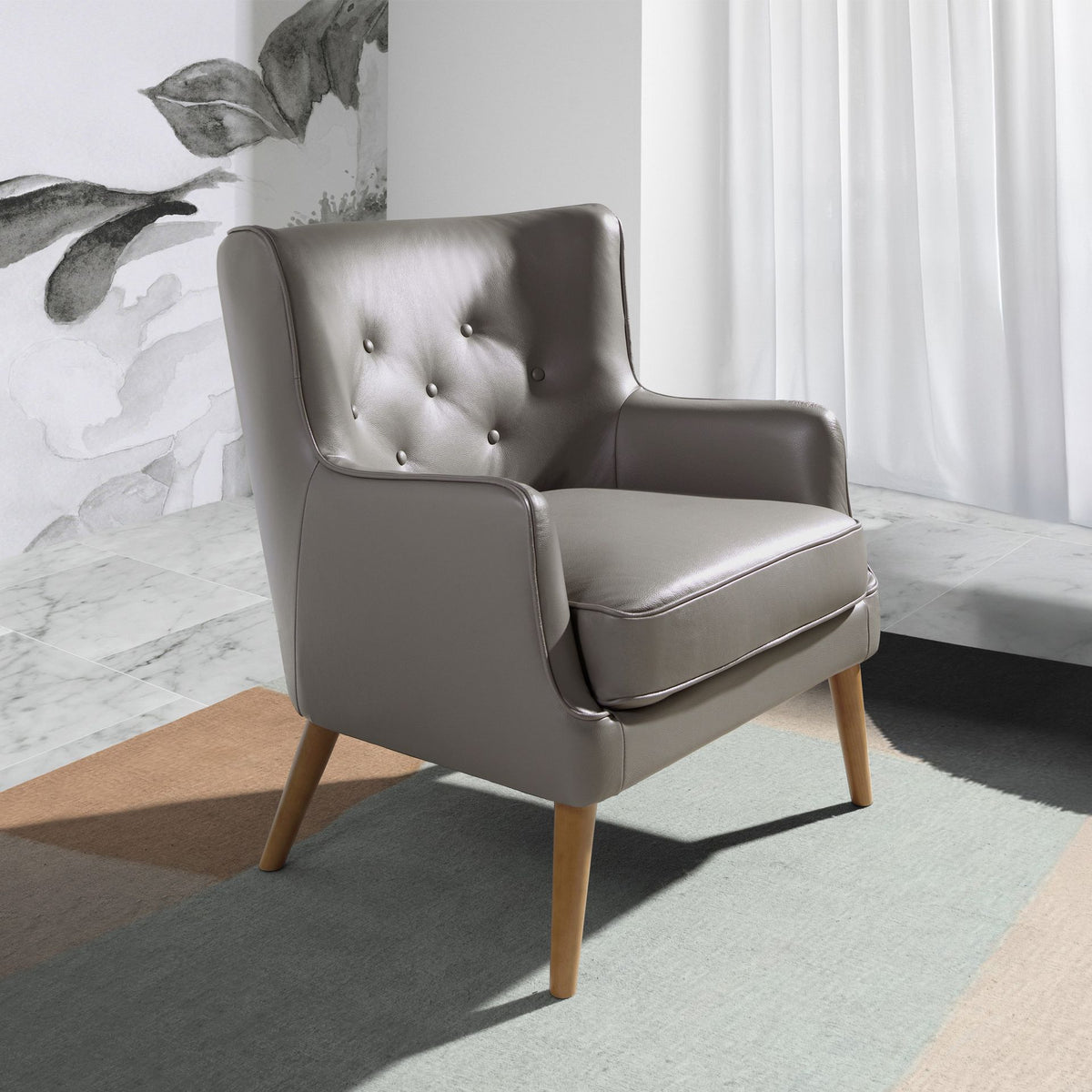 Japandi Fauteuil Katoki ™ ~ Grijs