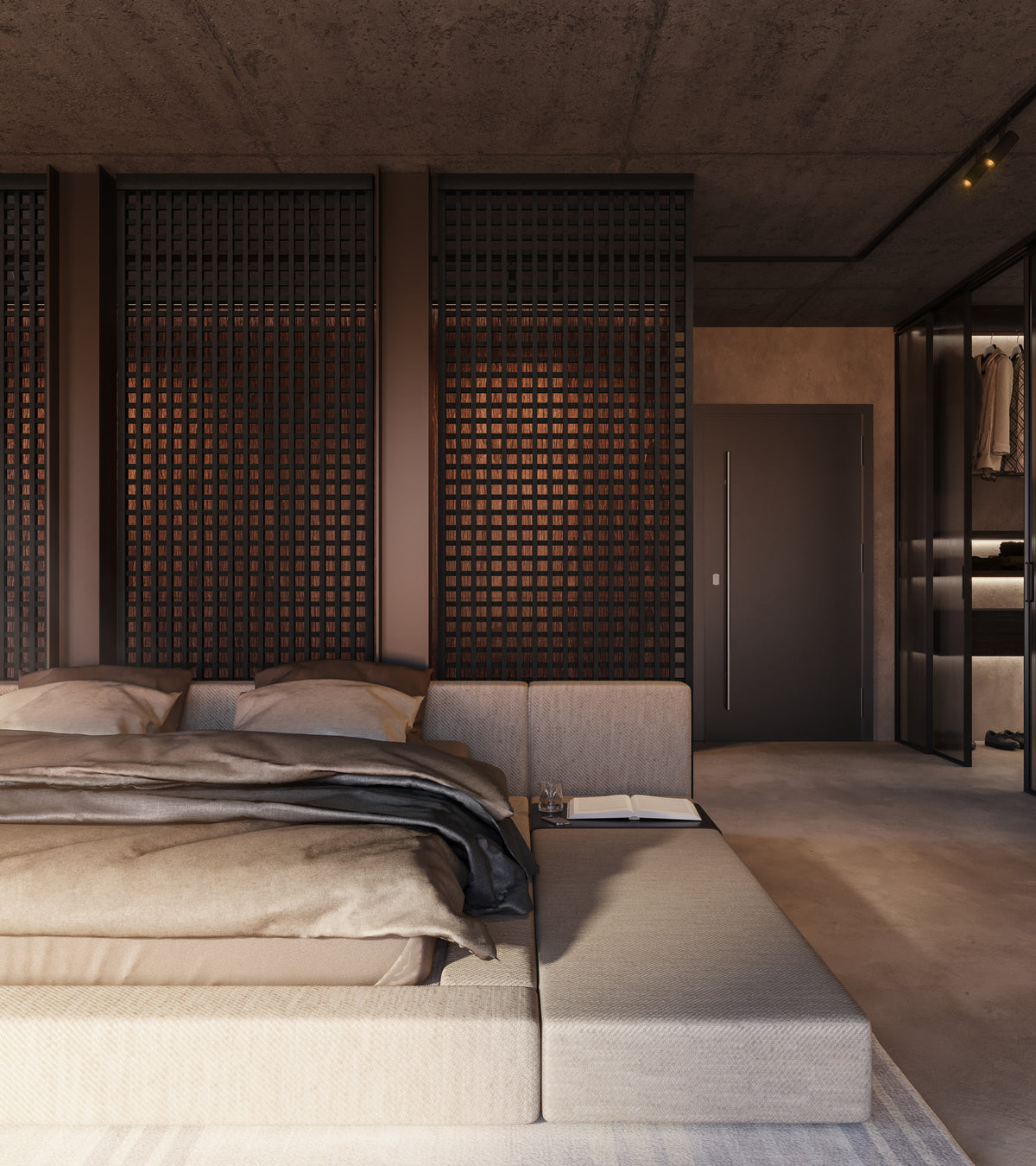 Japandi Roomdivider Shinjuku ™  ~ Zwart