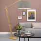 Vloerlamp Montblanc L Donker Linnen
