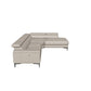 Japandi Hoekbank Bosi ™ ~ Rechts Taupe