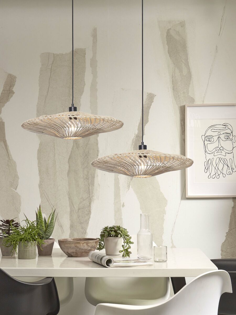 Hanglamp Zanzibar L Wit